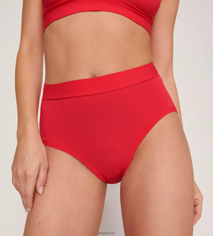 truser | sloggi gå allround maxi truser kvinner rød - lys kombinasjon DR662593