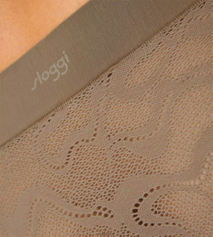 truser | sloggi go allround mini truse med blonder kvinner blygrå DR662329