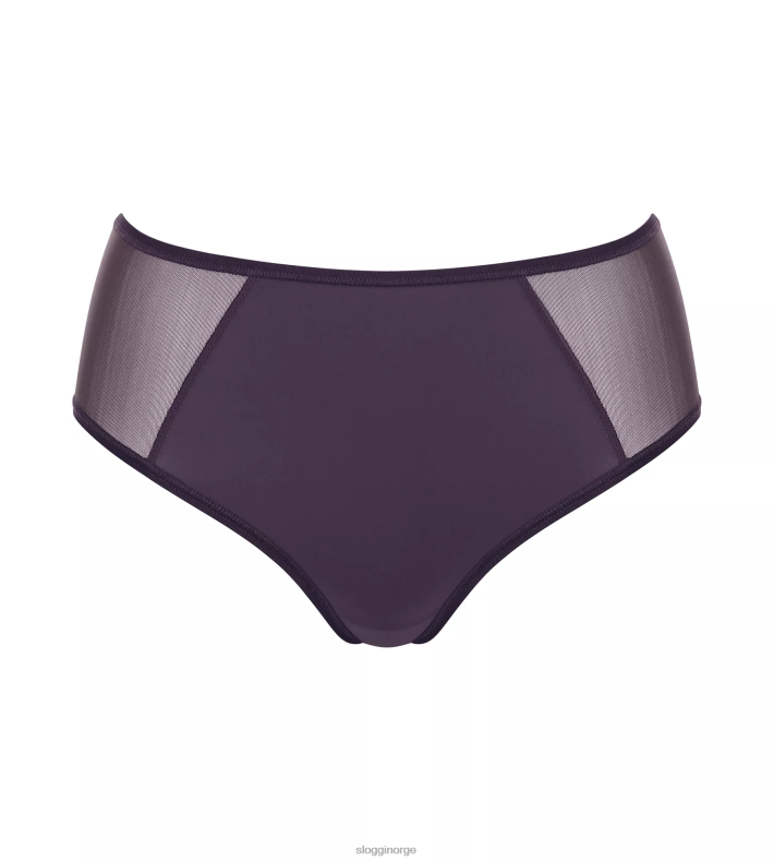 truser | sloggi myk tilpasset truser med høy midje kvinner blåbær DR662224