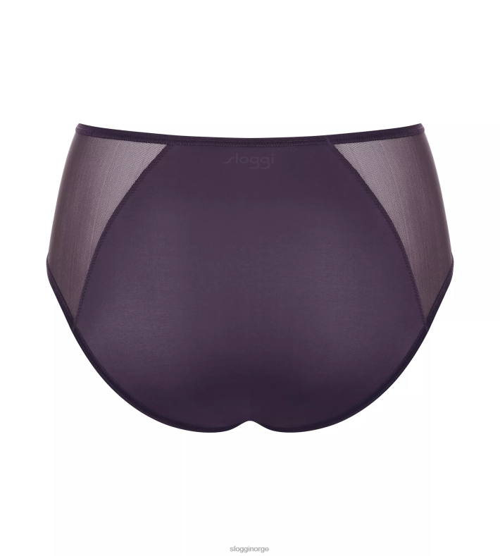 truser | sloggi myk tilpasset truser med høy midje kvinner blåbær DR662224