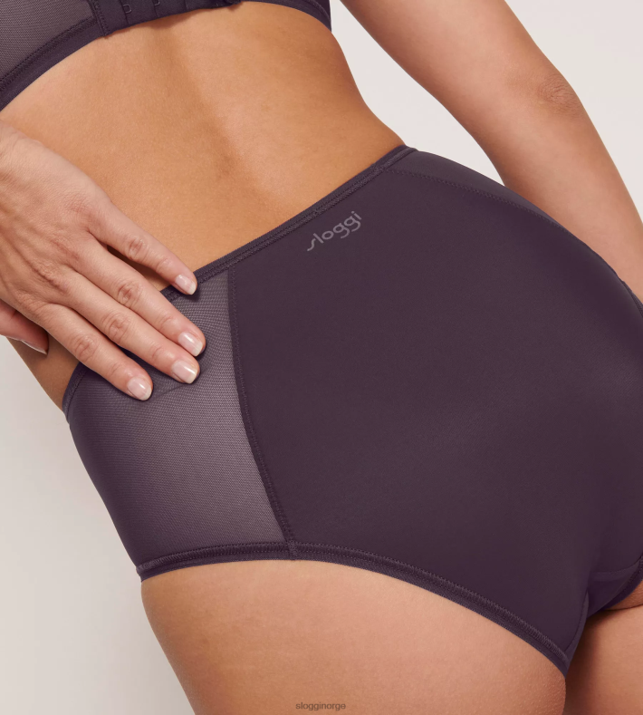 truser | sloggi myk tilpasset truser med høy midje kvinner blåbær DR662224