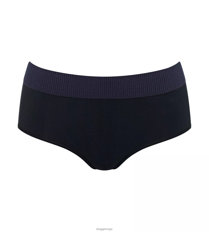 truser | sloggi noen gang infundert aloe highwaist truser kvinner svart DR662516