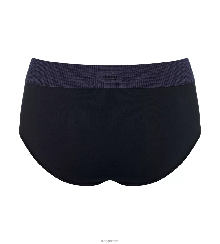 truser | sloggi noen gang infundert aloe highwaist truser kvinner svart DR662516