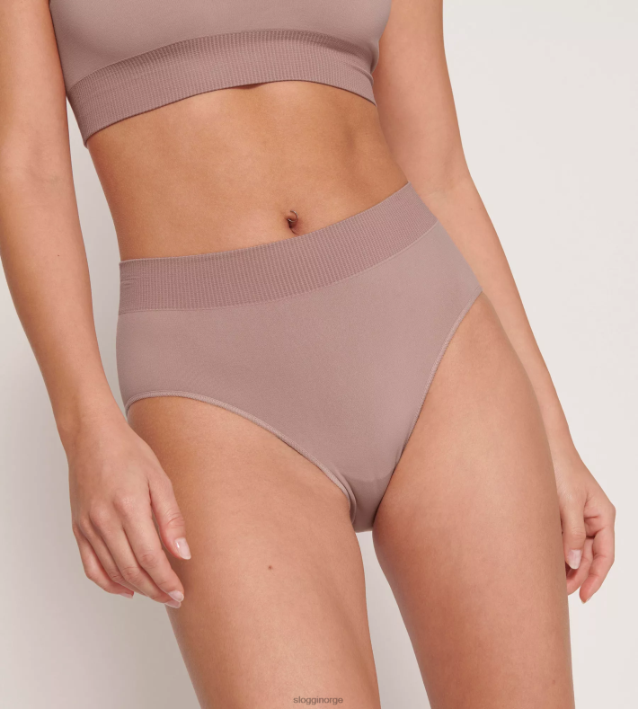 truser | sloggi noen gang infundert aloe highwaist truser kvinner tåkete lilla DR662454