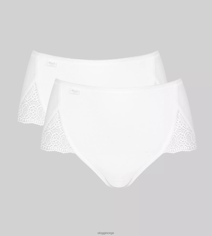 truser | sloggi pure sense luxe maxi truser kvinner hvit DR662363