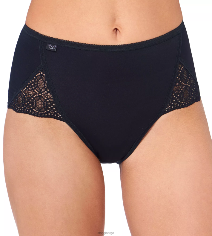 truser | sloggi pure sense luxe maxi truser kvinner svart DR662375