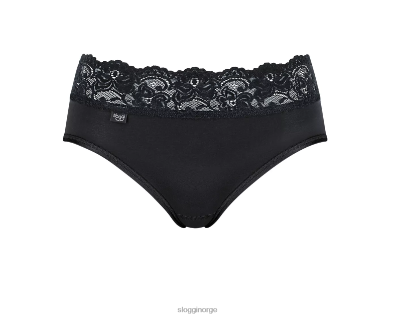 truser | sloggi romantikk midi truser kvinner svart DR662319