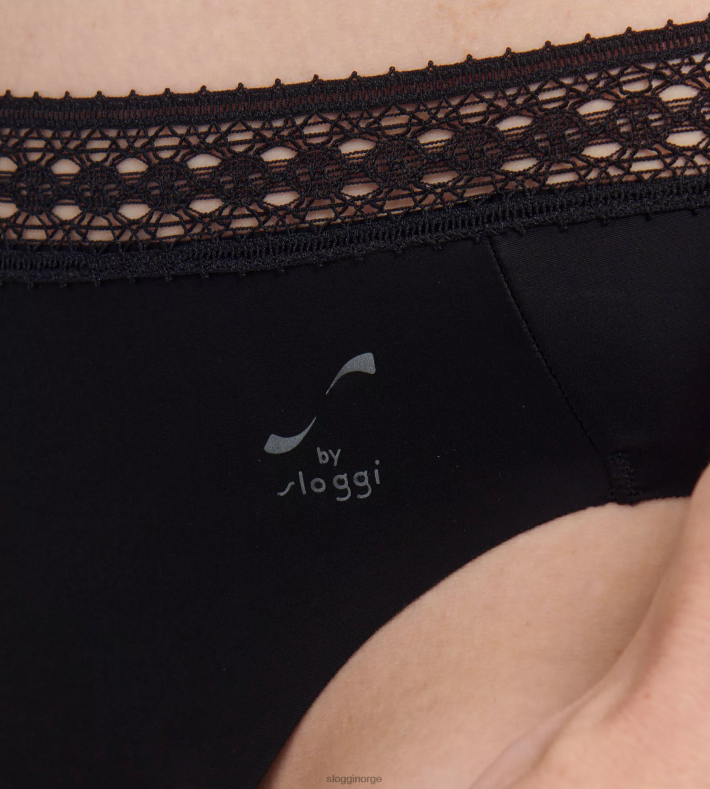 truser | sloggi s subtile høybein truser kvinner svart DR662203