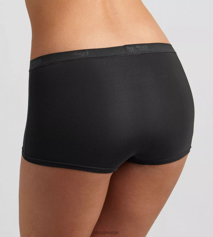truser | sloggi sensuelle, friske korte truser kvinner svart DR662315