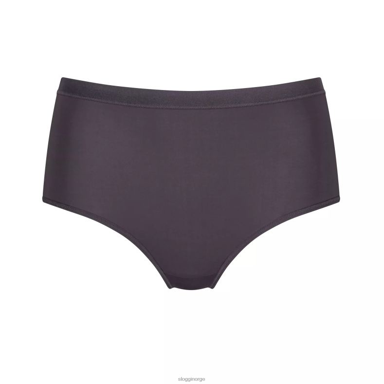 truser | sloggi wow komfort truser med høy midje kvinner lilla grå DR662520