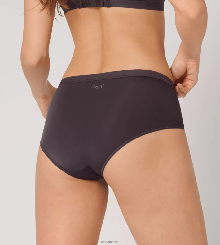 truser | sloggi wow komfort truser med høy midje kvinner lilla grå DR662520