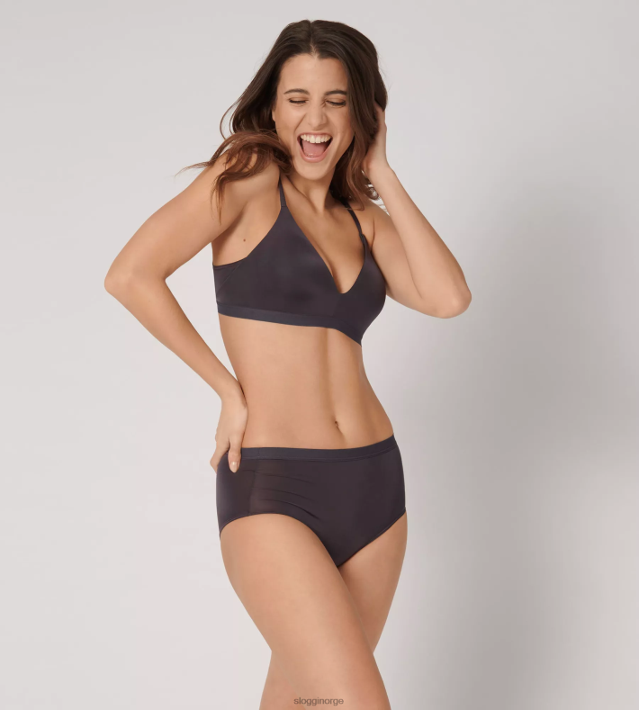 truser | sloggi wow komfort truser med høy midje kvinner lilla grå DR662520