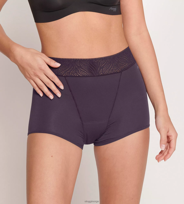 truser | sloggi periodebukser korte truser kvinner blåbær DR662324