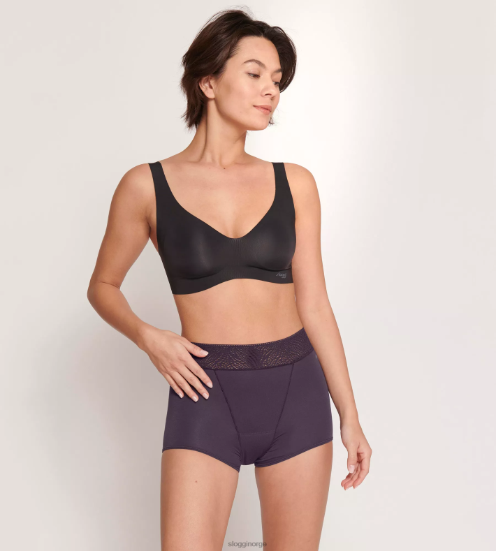 truser | sloggi periodebukser korte truser kvinner blåbær DR662324