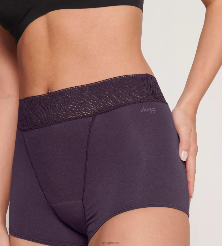 truser | sloggi periodebukser korte truser kvinner blåbær DR662384
