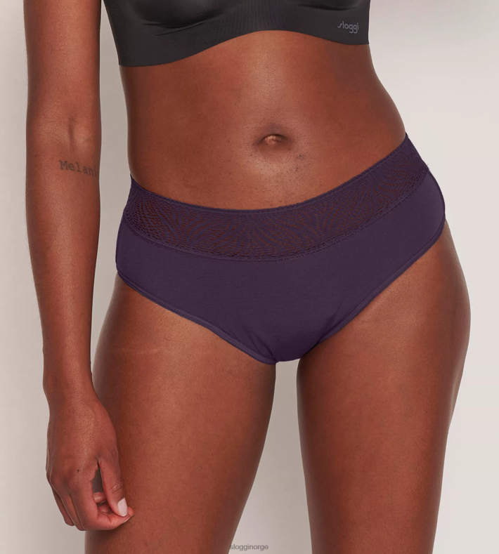 truser | sloggi periodebukser periode hipster truser kvinner blåbær DR662238