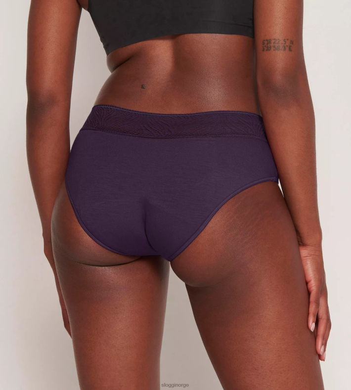 truser | sloggi periodebukser periode hipster truser kvinner blåbær DR662271