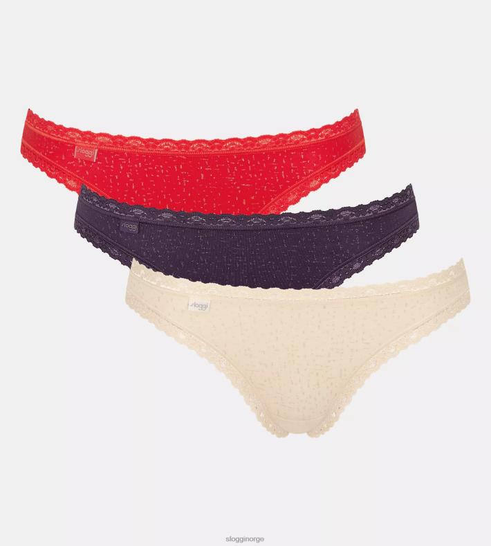 truser | sloggi 24/7 brasilianske underbukser kvinner flerfarget DR662442
