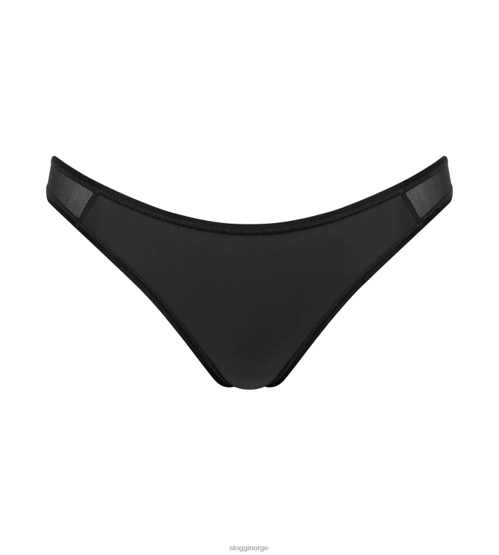 truser | sloggi myk tilpasset brasiliansk truse kvinner svart DR662230
