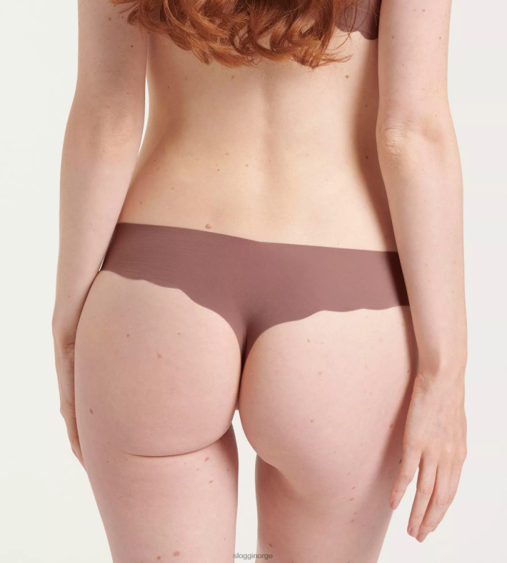 truser | sloggi null mikrofiber 2.0 streng kvinner brun - mørk kombinasjon DR662658