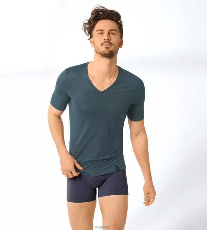 loungewear | sloggi s sofistikert t-skjorte menn svart kombinasjon DR662906