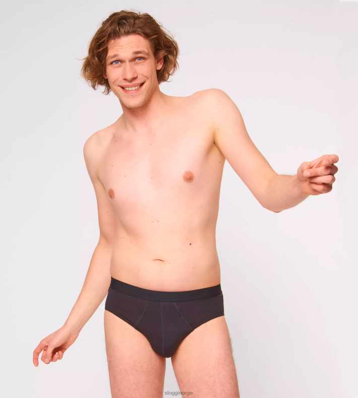 undertøy sloggi 24/7 midi-truser menn svart DR662763