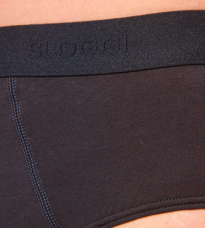 undertøy sloggi 24/7 midi-truser menn svart DR662763