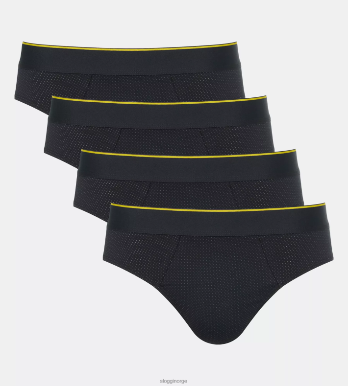 undertøy sloggi alltid luftige midi-truser menn svart DR662862