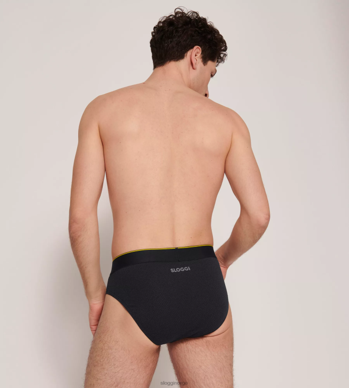 undertøy sloggi alltid luftige midi-truser menn svart DR662862