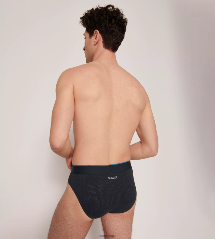 undertøy sloggi alltid luftige midi-truser menn svart kombinasjon DR662729