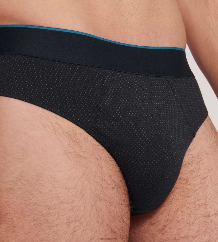 undertøy sloggi alltid luftige midi-truser menn svart kombinasjon DR662729