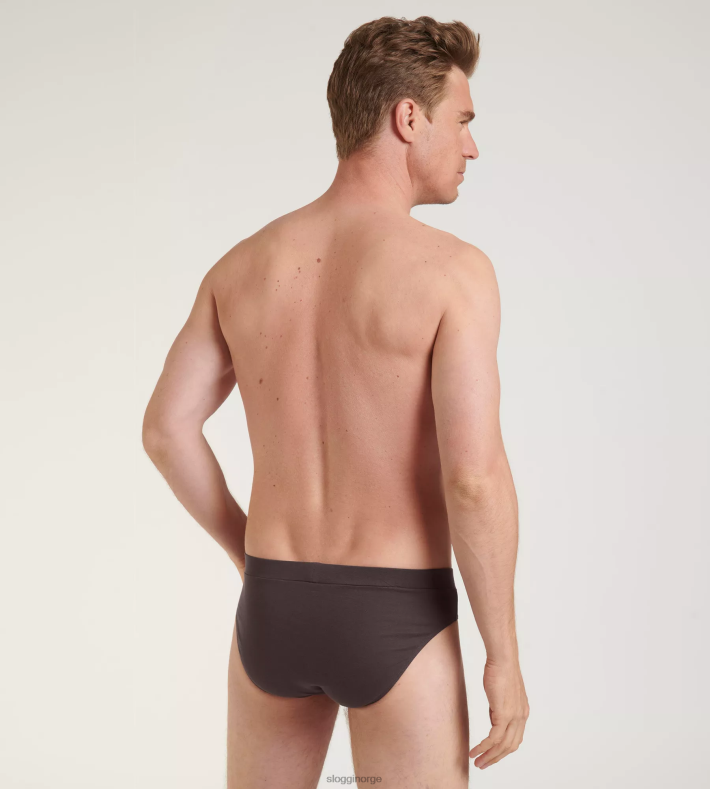 undertøy sloggi gå naturlig midi-truse menn brun - mørk kombinasjon DR662875