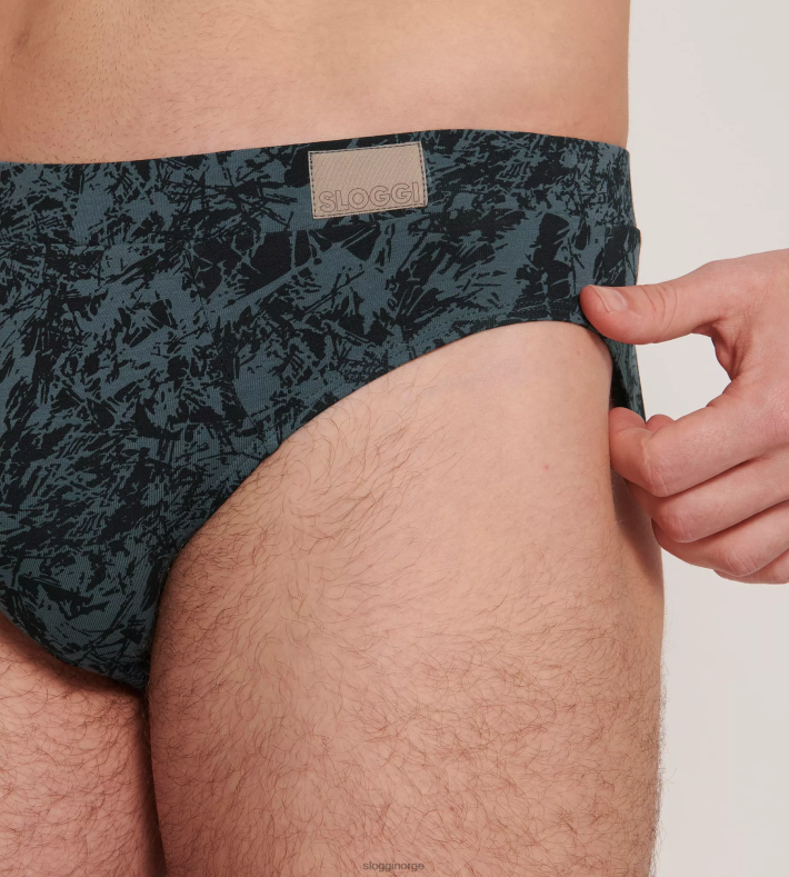 undertøy sloggi gå naturlig midi-truse menn fiolett - mørk kombinasjon DR662827