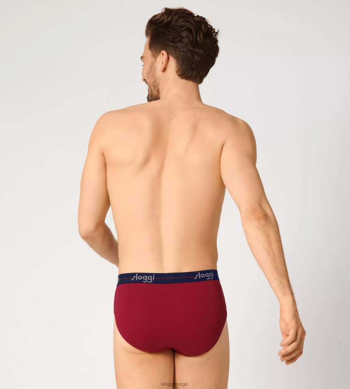 undertøy sloggi start midi truser menn blå - mørk kombinasjon DR662802