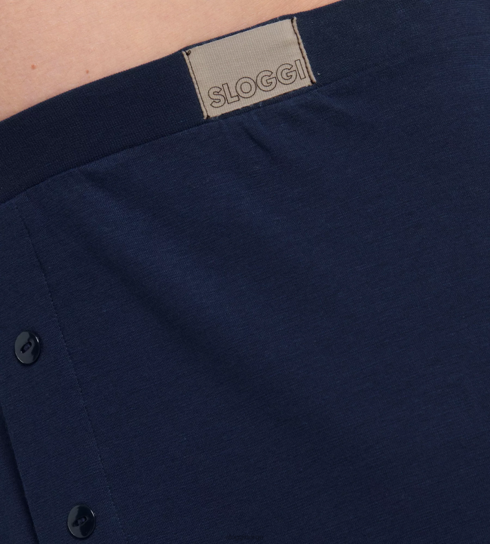 undertøy sloggi gå naturlige shorts menn bane blå DR662825