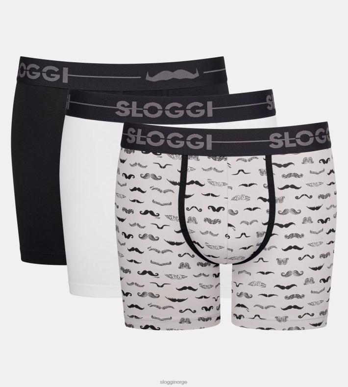 undertøy sloggi gå shorts menn grå kombinasjon DR662844