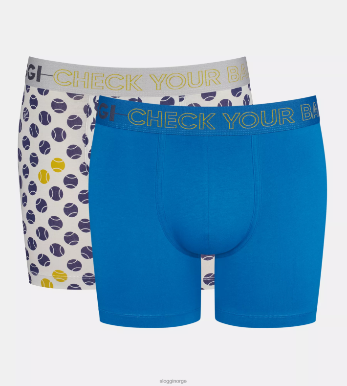 undertøy sloggi gå shorts menn hvit - mørk kombinasjon DR662882