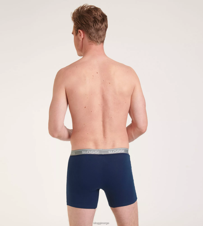 undertøy sloggi go abc shorts menn blå svart DR662907