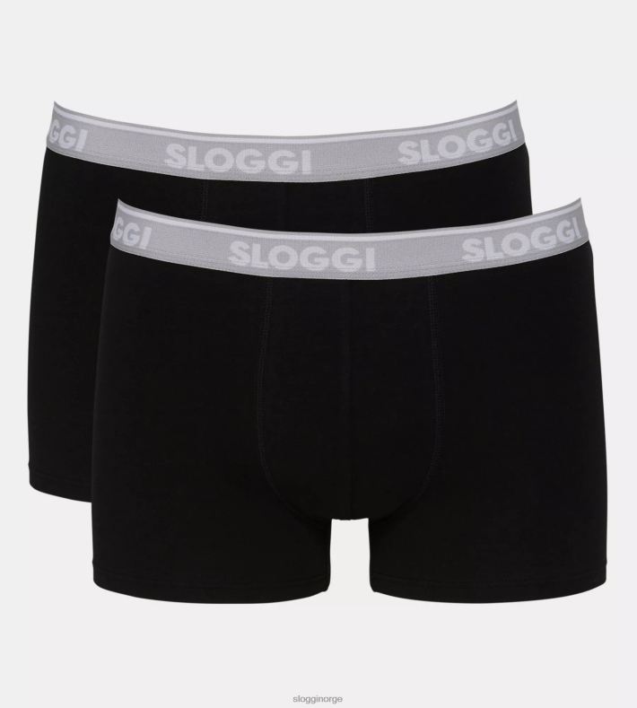 undertøy sloggi go abc shorts menn svart DR662891