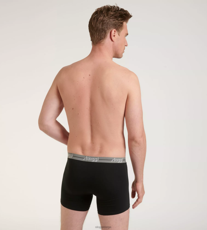 undertøy sloggi start shorts menn svart DR662858