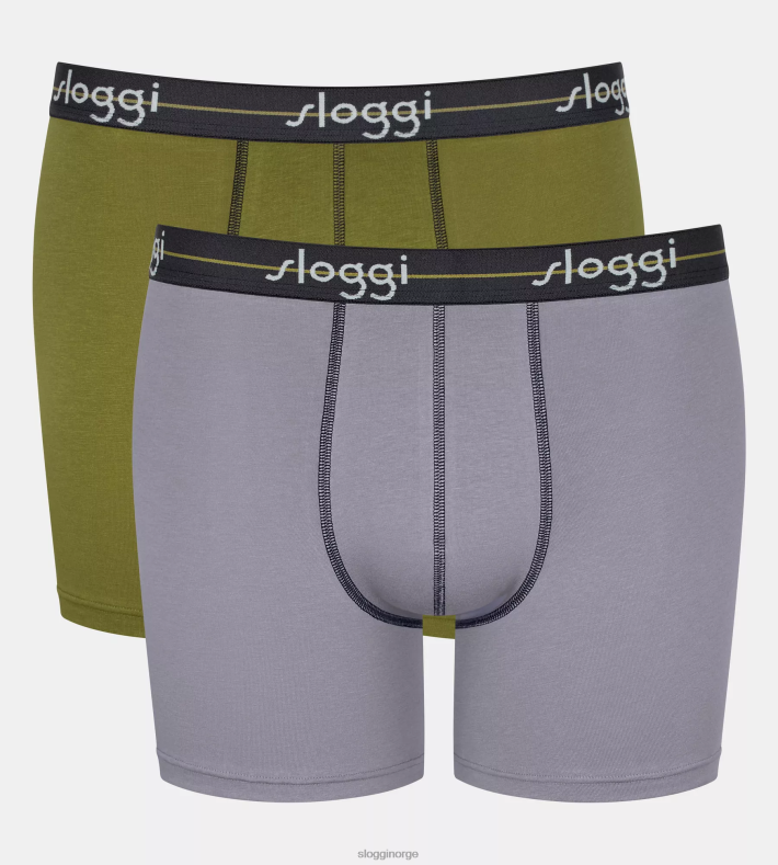 undertøy sloggi start shorts menn taupe - mørk kombinasjon DR662853