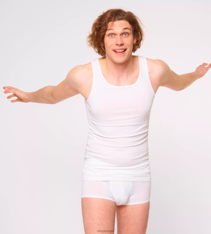 undertøy sloggi 24/7 hipster-truser menn hvit DR662778