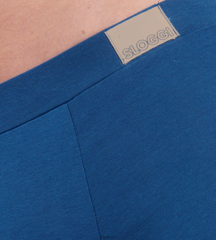 undertøy sloggi go natural hipster-truser menn blå - mørk kombinasjon DR662765